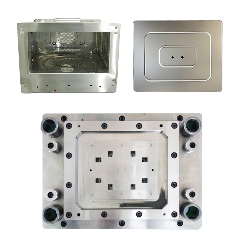 Штамповка для перегородки для микроволновой печи.